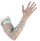 Preview: Lange Handschuhe mit Gummizug 50 Stück