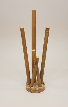 Deko Pflanze Bamboo L Natur 25 cm