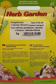 Lucky Reptile Herb Garden Samen Ringelblume 3g