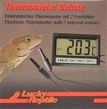 Lucky Reptile Thermometer Deluxe mit 2 Fühler