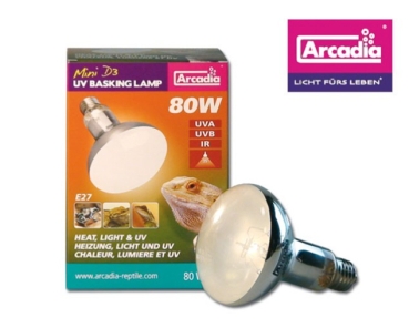 Arcadia D3 Basking Lamp 80 W