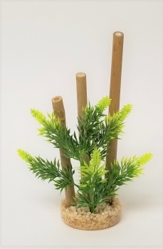 Deko Pflanze Bamboo Forest 1 grün 20 cm
