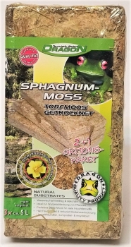 Dragon Sphagnum Moos 3x 100 g / 15 L