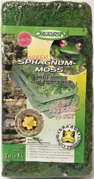 Dragon Sphagnum Moos Grün 3x 100 g / 15 L