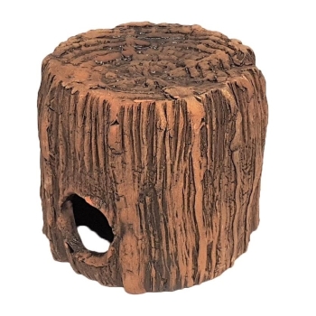 Keramik Cichlidenhöhle Baumstamm 10 cm