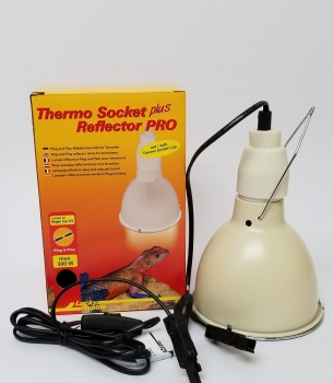 Lucky Reptile Thermo Socket plus Reflector PRO Klein weiss