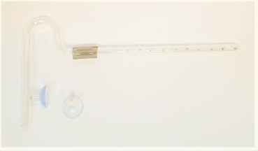 Löcher-Düsenrohr aus Glas 12 mm