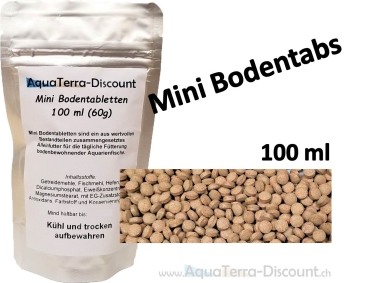 Mini Bodentabletten 100 ml (60g)