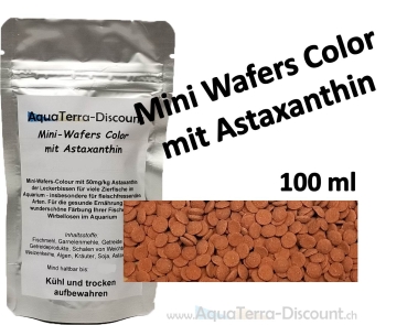 Mini Wafers Color mit Astaxanthin 100 ml (50 g)