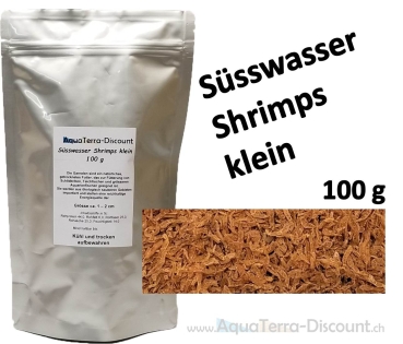 Süsswasser Shrimps klein (Garnelen) SD 100 g