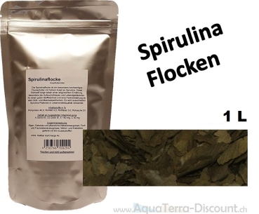 Spirulina Flocken 30% 1 Liter (160g)