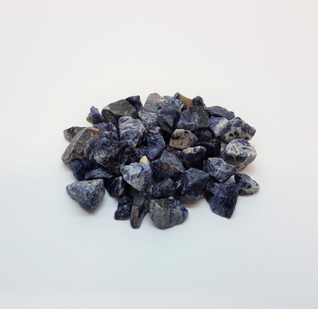 Wetrock blauer Sodalit im Netz 0.45 kg