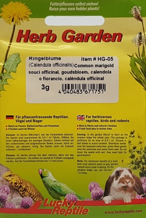 Lucky Reptile Herb Garden Samen Ringelblume 3g
