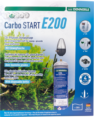 Dennerle Carbo Start E200 EINWEG CO2 Set
