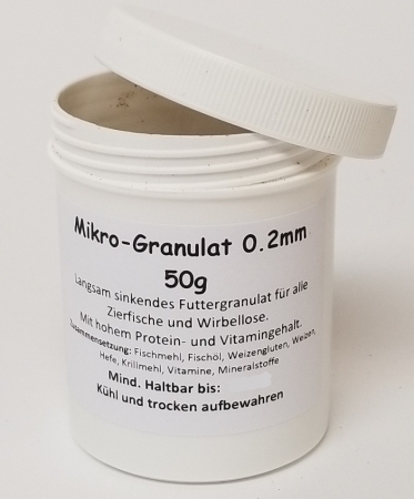 Granulatfutter 0,2 mm 100 ml (50g)