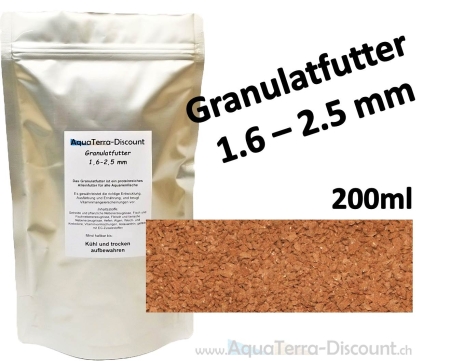 Granulatfutter 1,6 - 2,5 mm