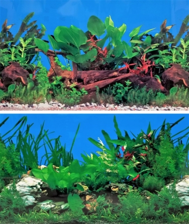 Rückwandfolie Pflanzen/Holz 30 cm