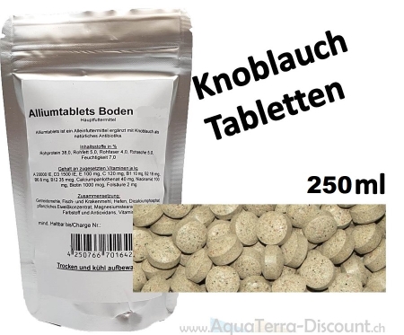 Knoblauch (Allium) Futtertabletten