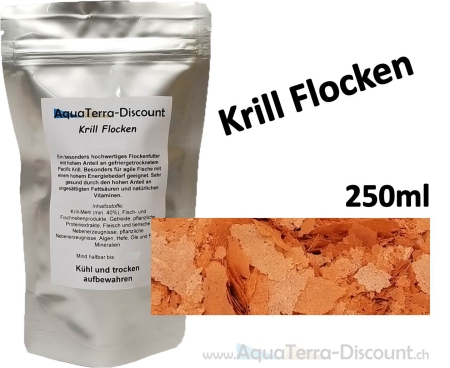 Krill Flocken 250 ml (40g)