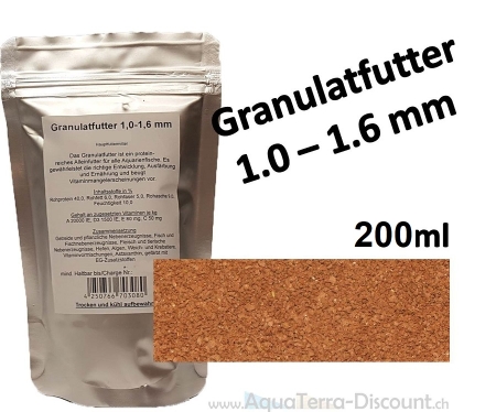Granulatfutter 1,0 - 1,6 mm