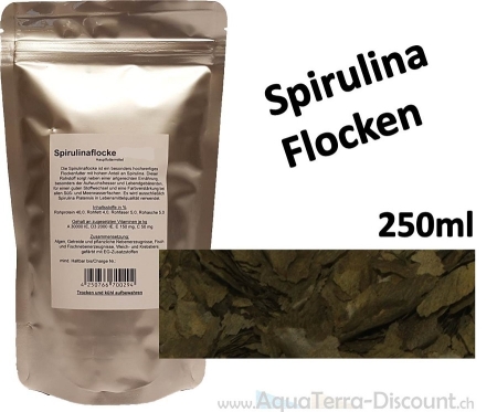 Spirulina Flocken 30% 250 ml (40g)